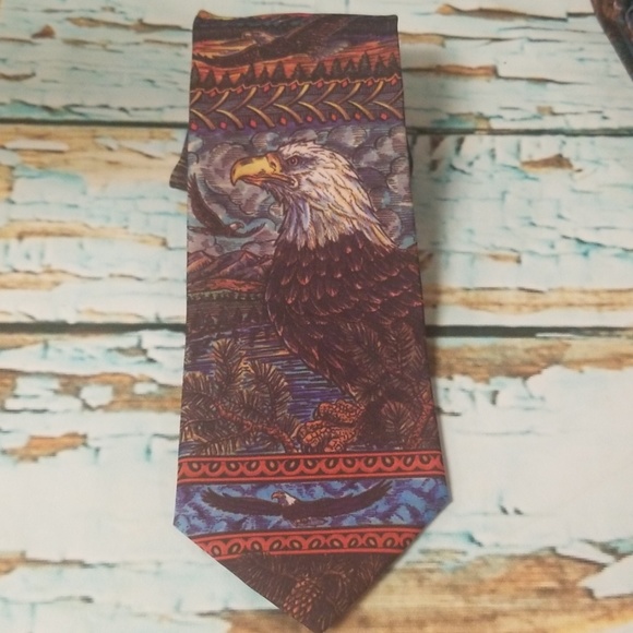 Lot of 4 Wildlife and Nature Ties 3 Dem Crazy - Picture 2 of 8